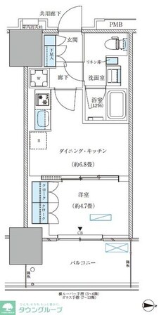 パークアクシス西大島コンフォートスクエアの物件間取画像